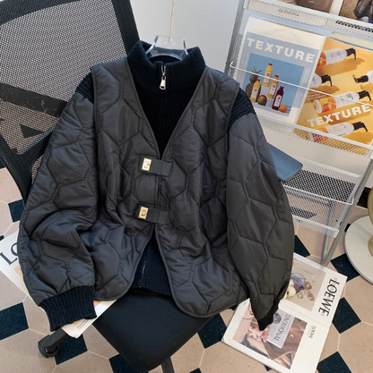 Chanel style vest two-piece sweater cotton coat ED0213