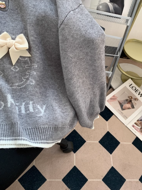 Preppy Rollkragenpullover mit langen Ärmeln ED0248