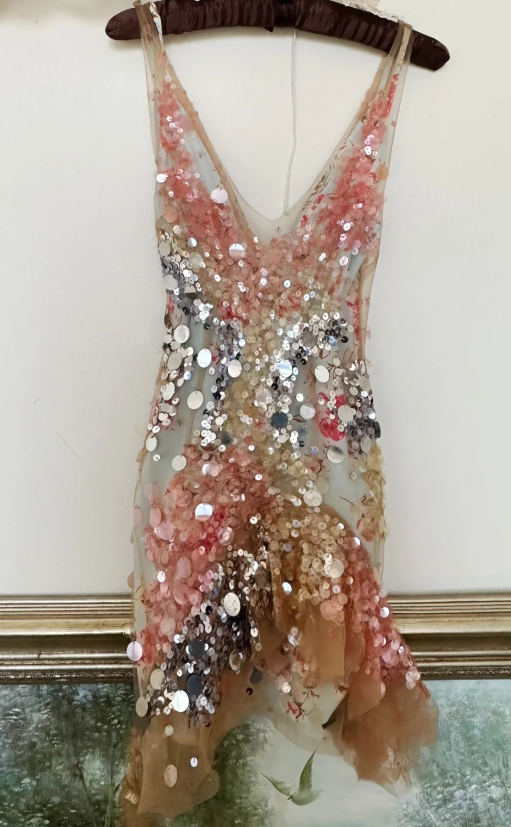 Stunning V-neck Bodycon Party Dress Sequin Chiffon Short Prom Dresses Sparkly Homecoming Dresses 