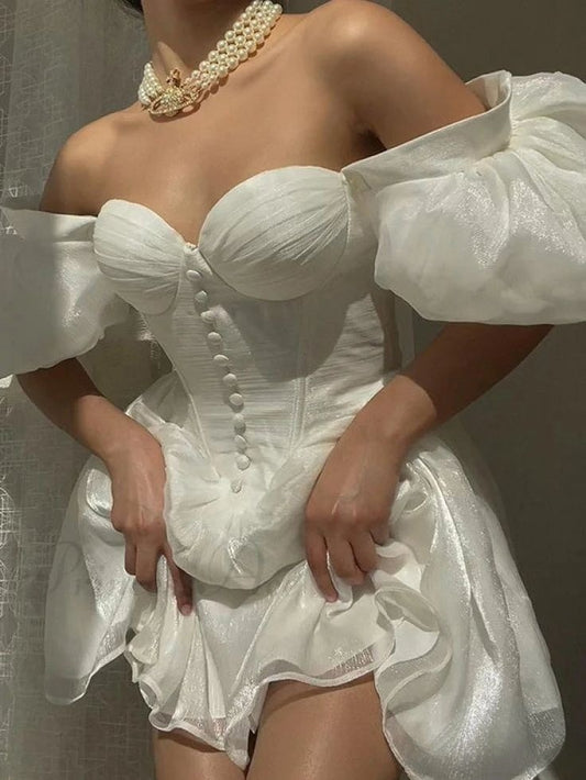Wunderschönes dunkelolivgrünes herzförmiger Ausschnitt A-Linie Satin Tüll Kurzes Ballkleid Homecoming-Kleid ED02575