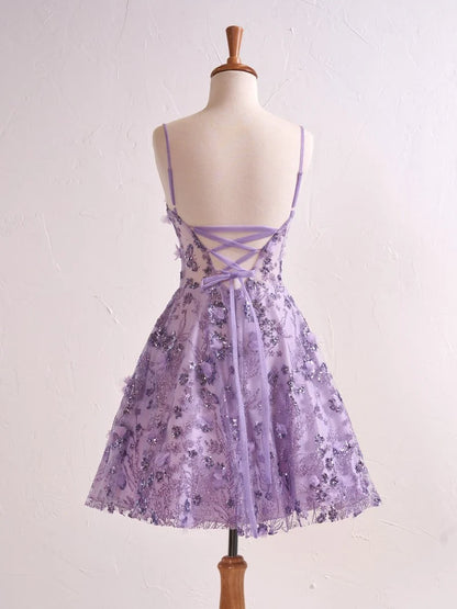 Wunderschönes dunkelolivgrünes herzförmiger Ausschnitt A-Linie Satin Tüll Kurzes Ballkleid Homecoming-Kleid ED02575