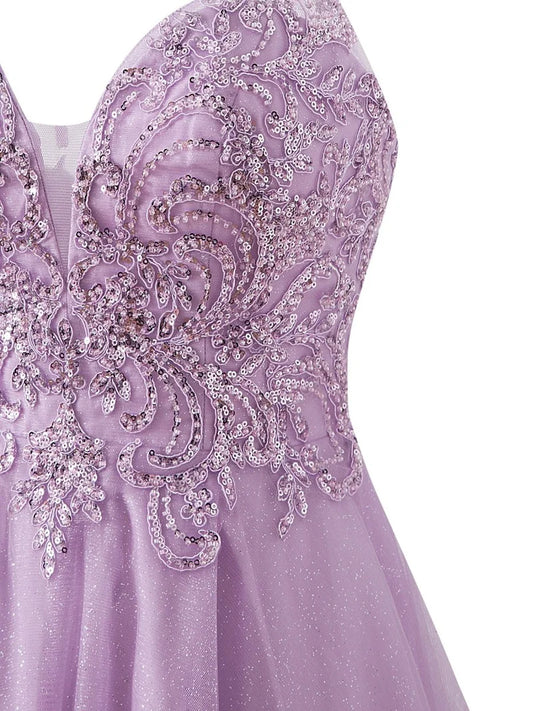 Wunderschönes dunkelolivgrünes herzförmiger Ausschnitt A-Linie Satin Tüll Kurzes Ballkleid Homecoming-Kleid ED02575
