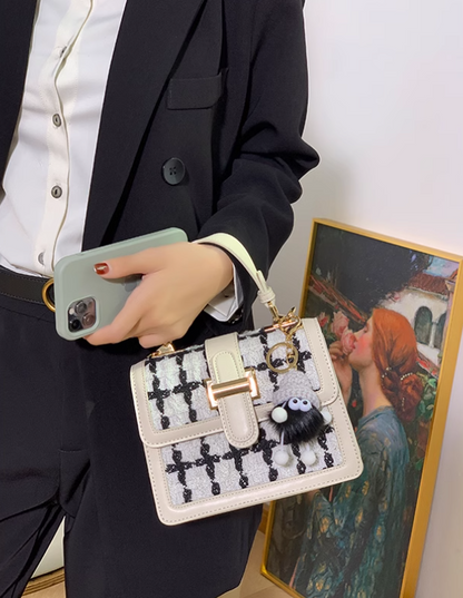 Petit sac carré polyvalent à bandoulière ED0266