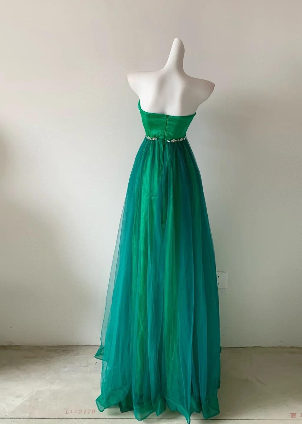 Superbe robe de soirée longue en satin fuchsia, style sirène, sans bretelles, ED02613