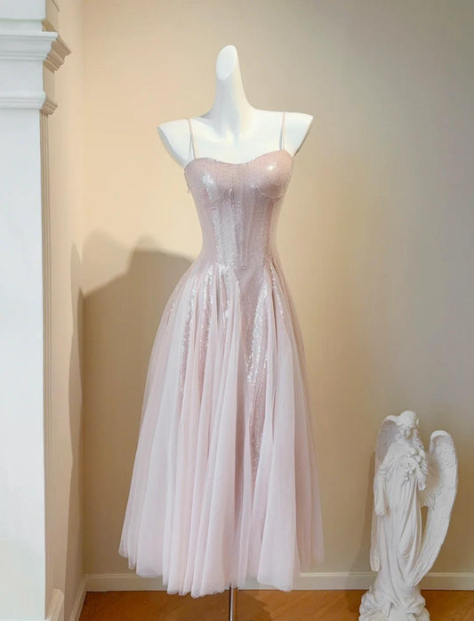 Superbe robe de soirée longue en satin fuchsia, style sirène, sans bretelles, ED02613