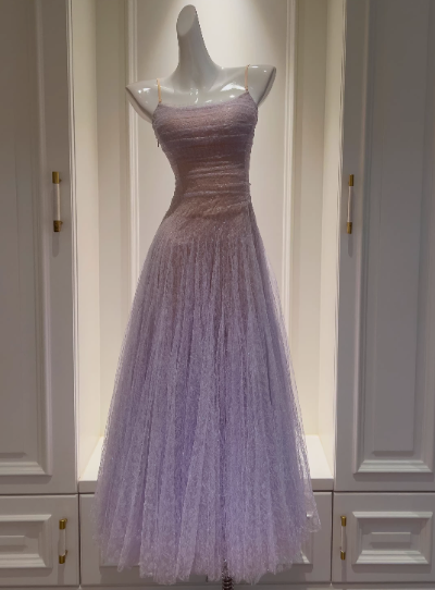 Superbe robe de soirée longue en satin fuchsia, style sirène, sans bretelles, ED02613