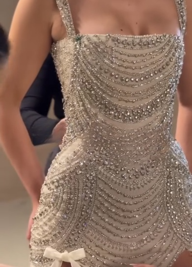 Stunning Spaghetti Straps Bodycon Birthday Dresses Beaded Short Prom Dresses Fashion Homecoming Dresses 