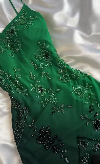 Superbe robe de soirée longue en satin fuchsia, style sirène, sans bretelles, ED02613