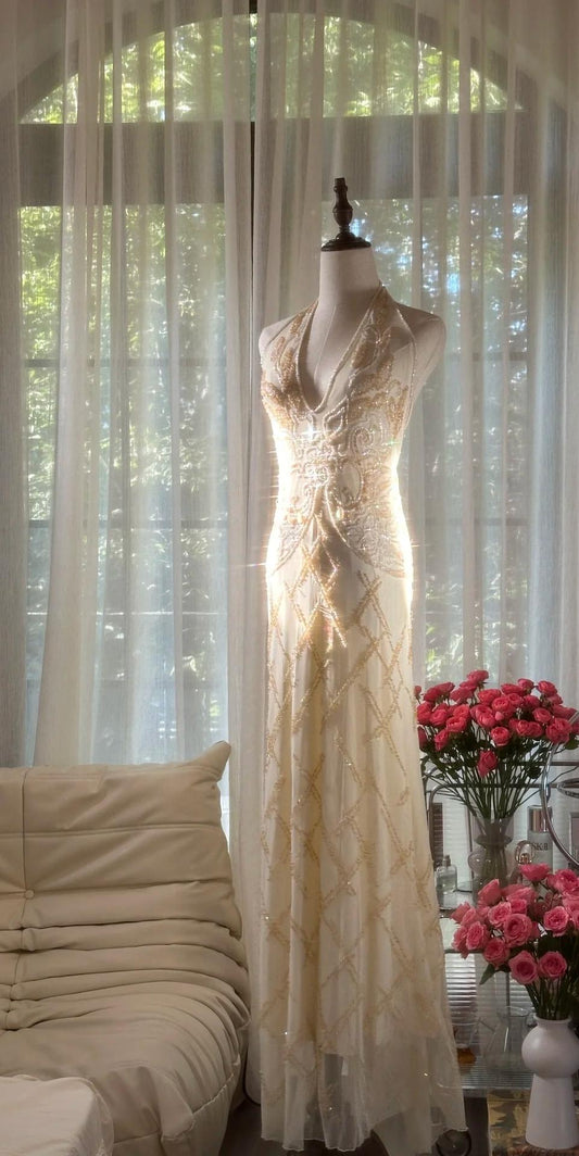 Superbe robe de soirée longue en satin fuchsia, style sirène, sans bretelles, ED02613