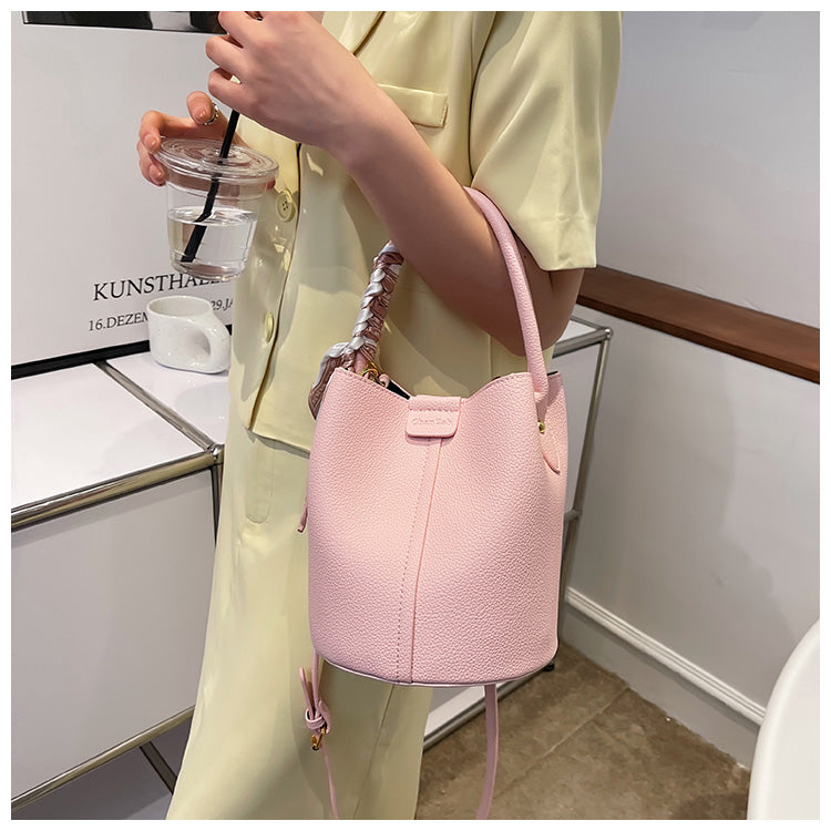 Sac seau portable tendance et polyvalent, sac à bandoulière ED0283