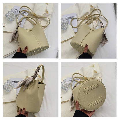 Sac seau portable tendance et polyvalent, sac à bandoulière ED0283