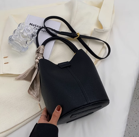 Sac seau portable tendance et polyvalent, sac à bandoulière ED0283