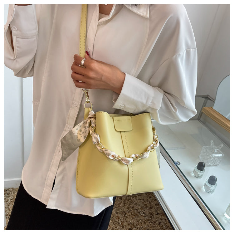 Fashionable versatile handbag shoulder bag bucket bag messenger bag ED0287