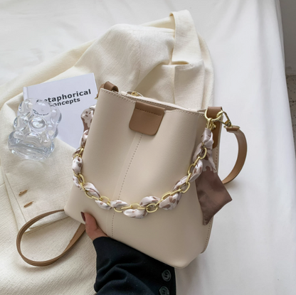 Fashionable versatile handbag shoulder bag bucket bag messenger bag ED0287
