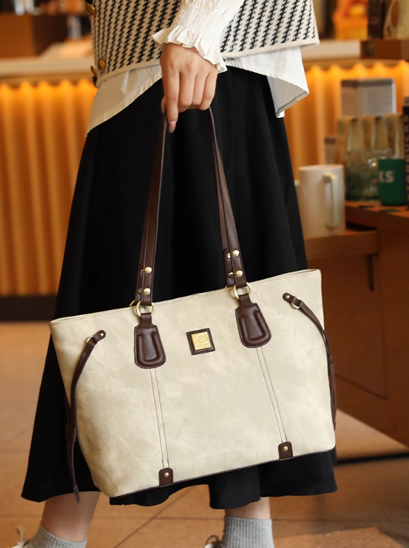 Casual versatile commuting large capacity shoulder bag handbag ED0291