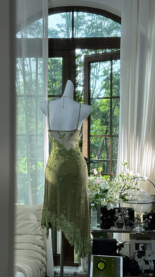 Wunderschönes dunkelolivgrünes herzförmiger Ausschnitt A-Linie Satin Tüll Kurzes Ballkleid Homecoming-Kleid ED02575