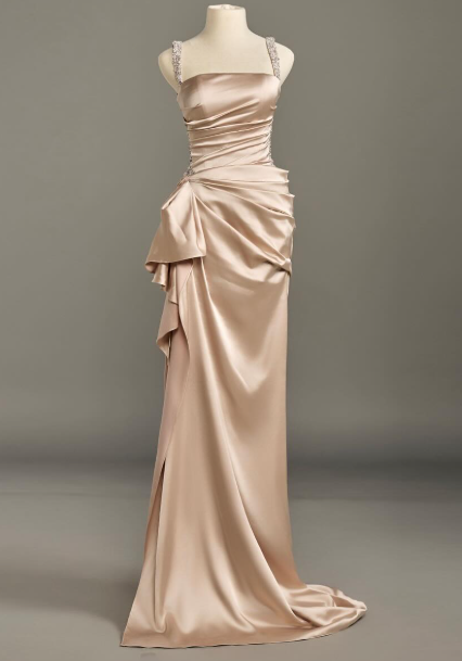 Wunderschönes dunkelolivgrünes herzförmiger Ausschnitt A-Linie Satin Tüll Kurzes Ballkleid Homecoming-Kleid ED02575