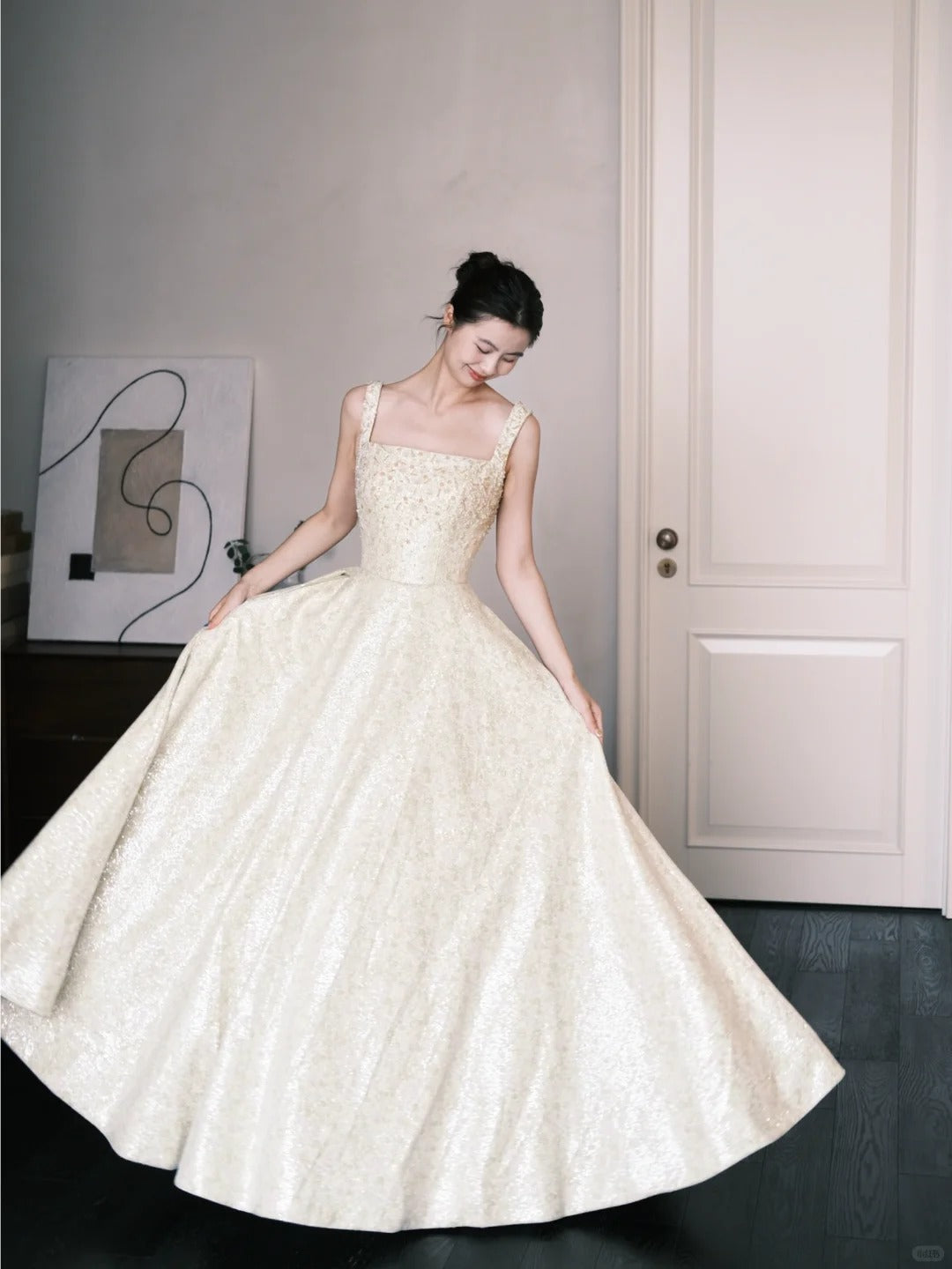 Wunderschönes dunkelolivgrünes herzförmiger Ausschnitt A-Linie Satin Tüll Kurzes Ballkleid Homecoming-Kleid ED02575