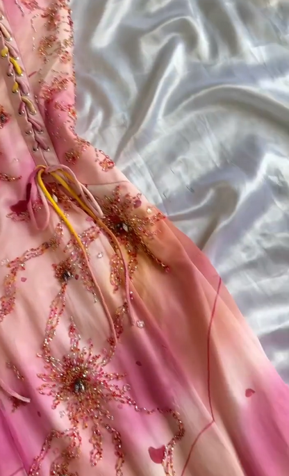 Superbe robe de soirée longue en satin fuchsia, style sirène, sans bretelles, ED02613