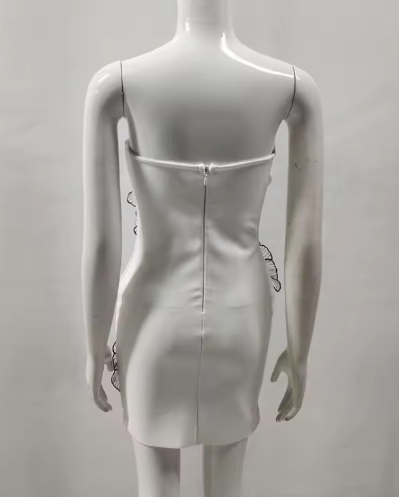 Wunderschönes dunkelolivgrünes herzförmiger Ausschnitt A-Linie Satin Tüll Kurzes Ballkleid Homecoming-Kleid ED02575