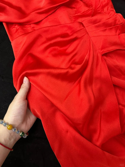 Wunderschönes dunkelolivgrünes herzförmiger Ausschnitt A-Linie Satin Tüll Kurzes Ballkleid Homecoming-Kleid ED02575