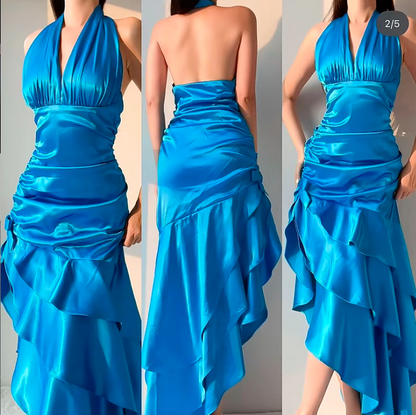 Wunderschönes dunkelolivgrünes herzförmiger Ausschnitt A-Linie Satin Tüll Kurzes Ballkleid Homecoming-Kleid ED02575