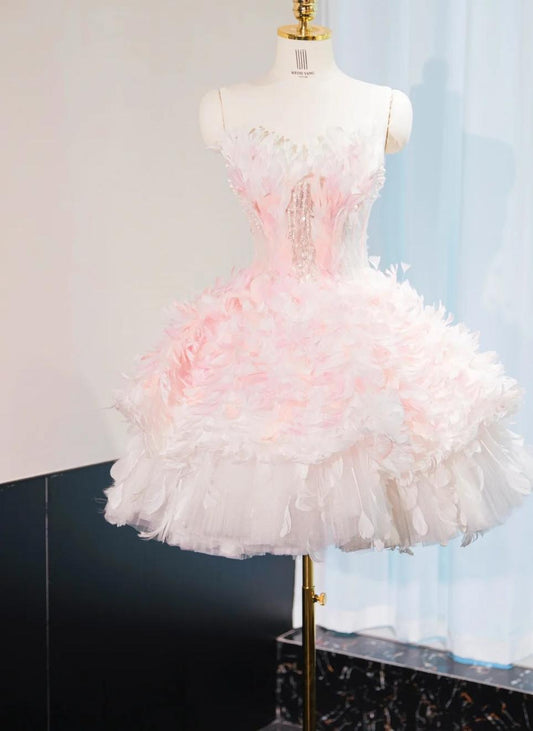 Wunderschönes dunkelolivgrünes herzförmiger Ausschnitt A-Linie Satin Tüll Kurzes Ballkleid Homecoming-Kleid ED02575