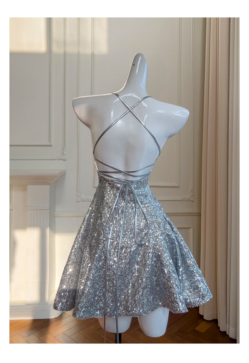 Wunderschönes dunkelolivgrünes herzförmiger Ausschnitt A-Linie Satin Tüll Kurzes Ballkleid Homecoming-Kleid ED02575