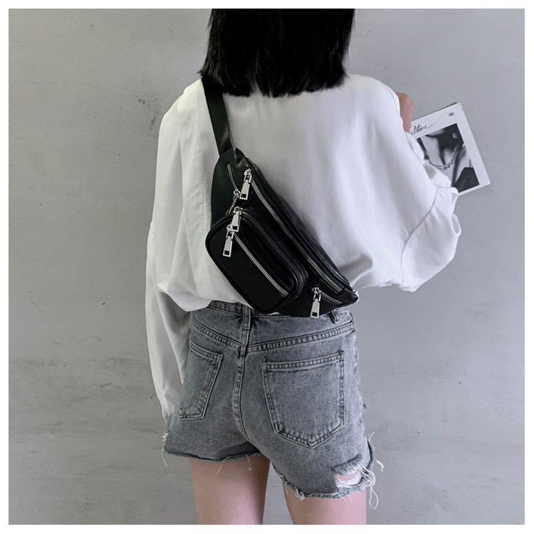 Allgleiches Mini-Kette Umhängetasche Brusttasche Hüfttasche ED0323