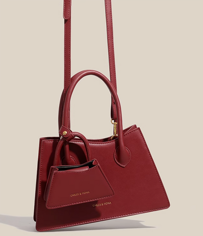 Sac à main rouge haut de gamme ED0324
