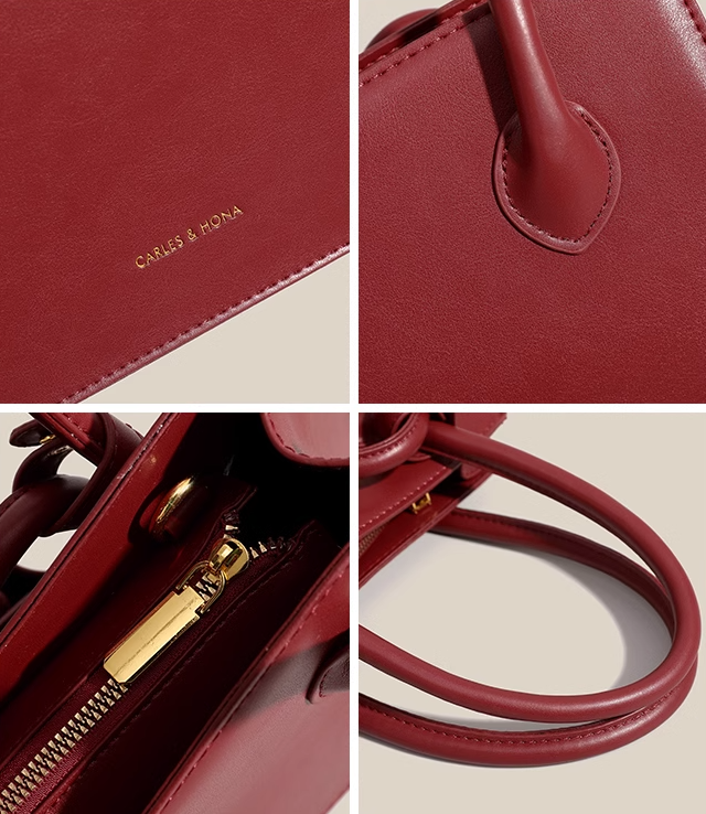 Sac à main rouge haut de gamme ED0324