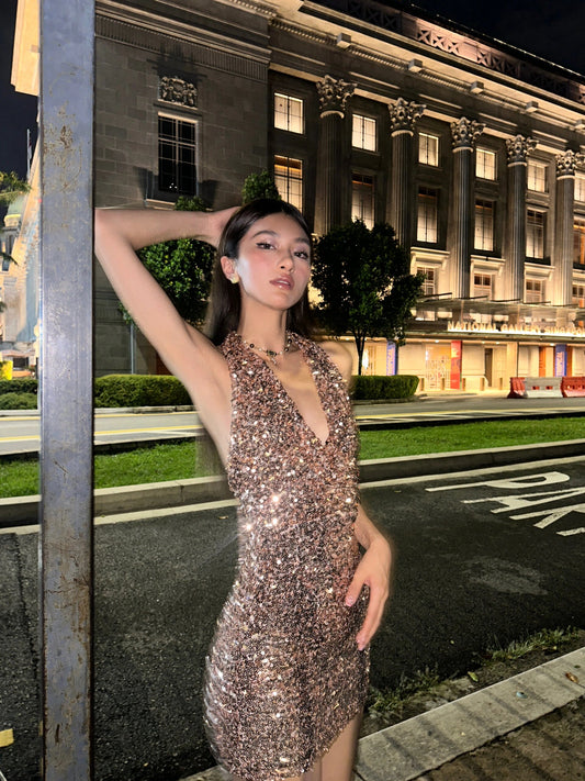 Superbe robe de soirée longue en satin fuchsia, style sirène, sans bretelles, ED02613