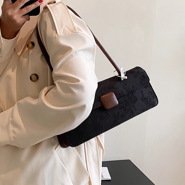 French fashion handbag shoulder bag baguette bag ED0339