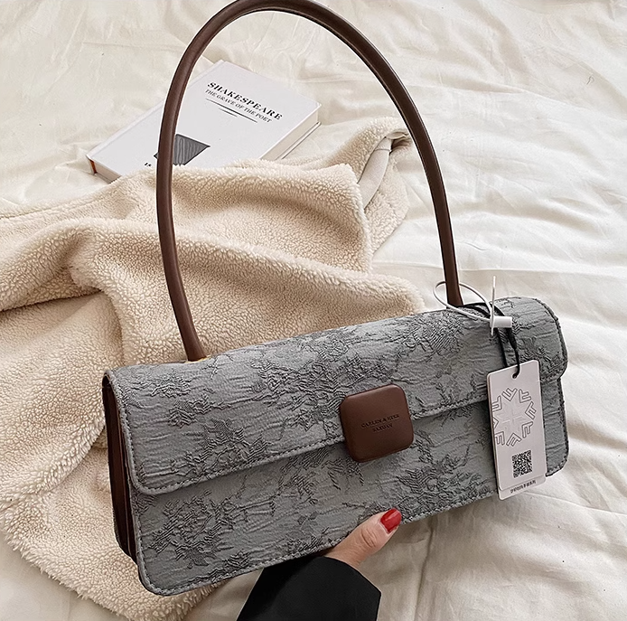 French fashion handbag shoulder bag baguette bag ED0339