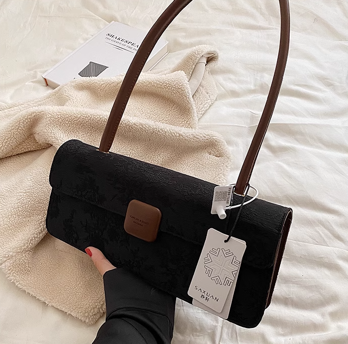 French fashion handbag shoulder bag baguette bag ED0339