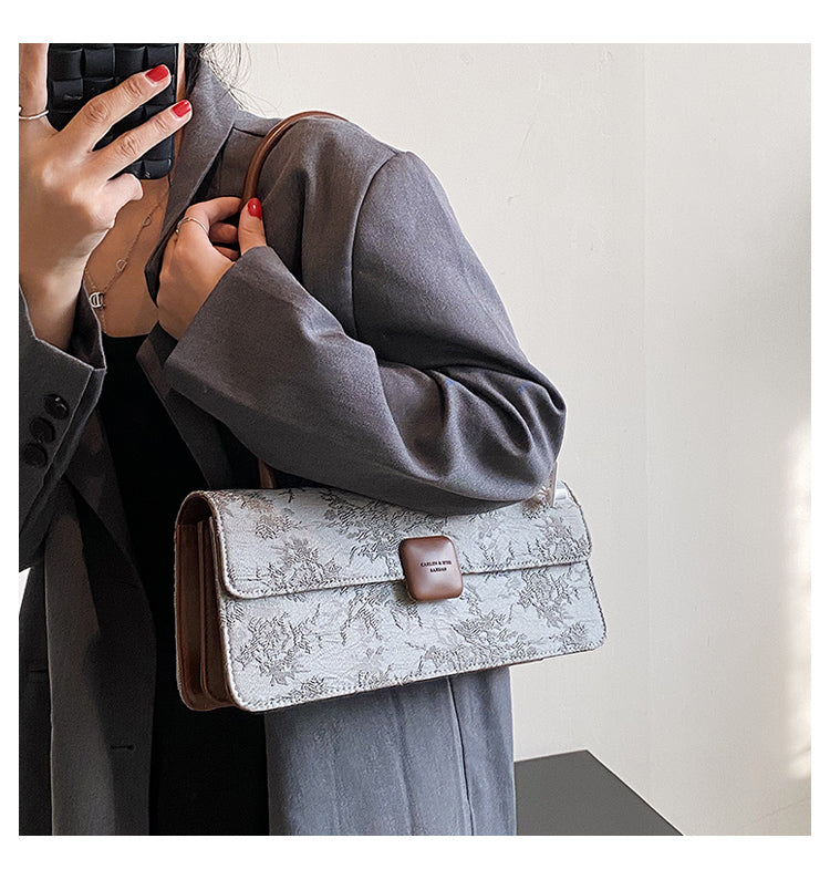 French fashion handbag shoulder bag baguette bag ED0339