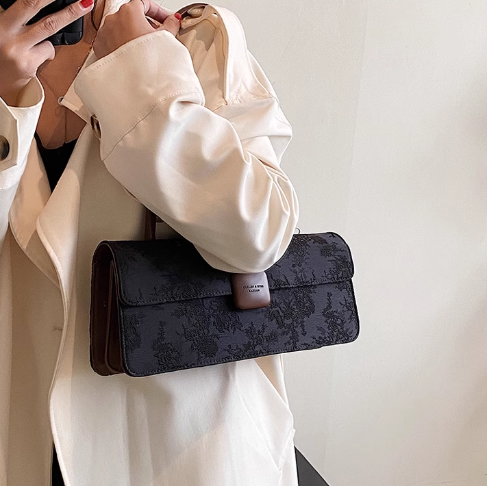 French fashion handbag shoulder bag baguette bag ED0339