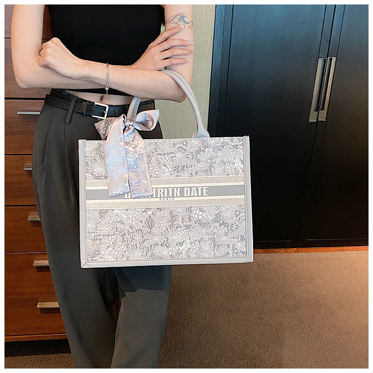 Sac à main bandoulière en toile tendance ED0340