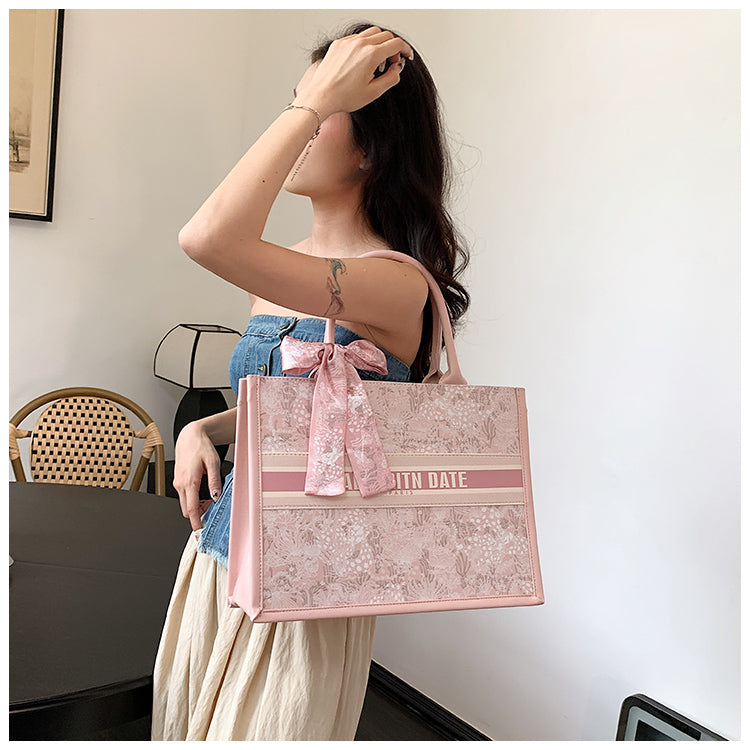 Sac à main bandoulière en toile tendance ED0340
