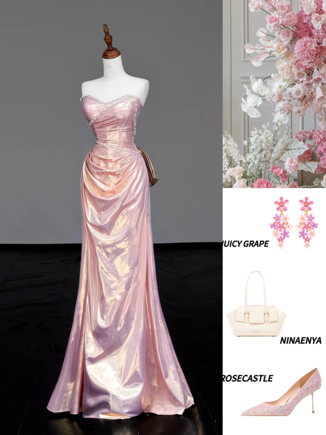 Wunderschönes dunkelolivgrünes herzförmiger Ausschnitt A-Linie Satin Tüll Kurzes Ballkleid Homecoming-Kleid ED02575