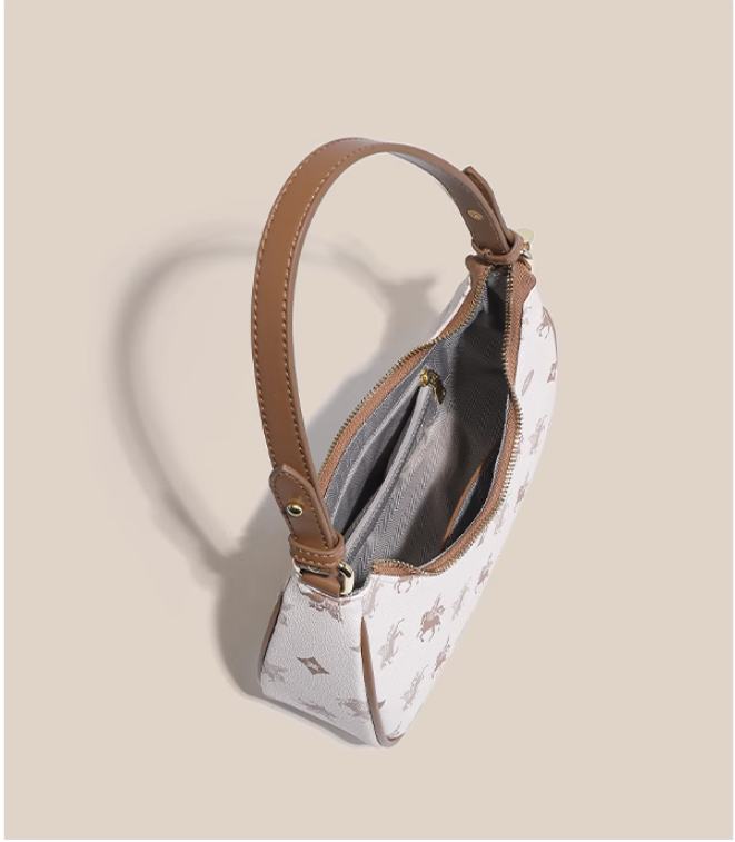 Sac à bandoulière baguette haut de gamme en forme de croissant ED0346