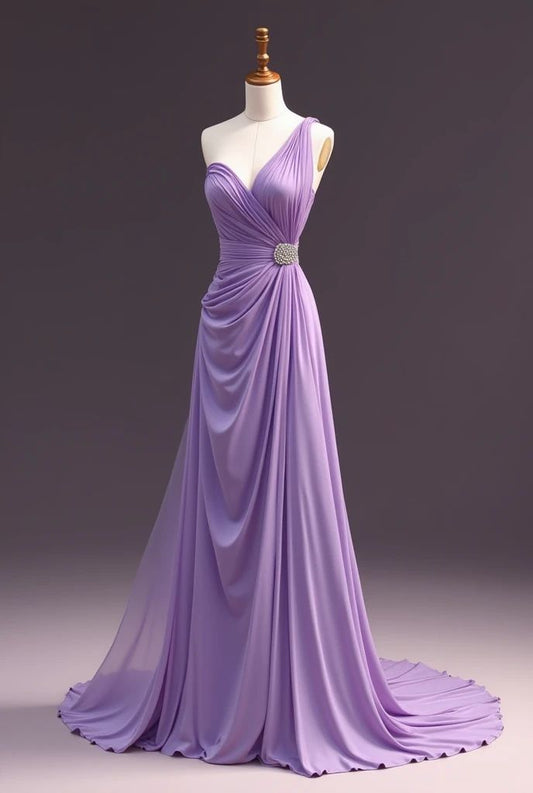 Superbe robe de soirée longue en satin fuchsia, style sirène, sans bretelles, ED02613