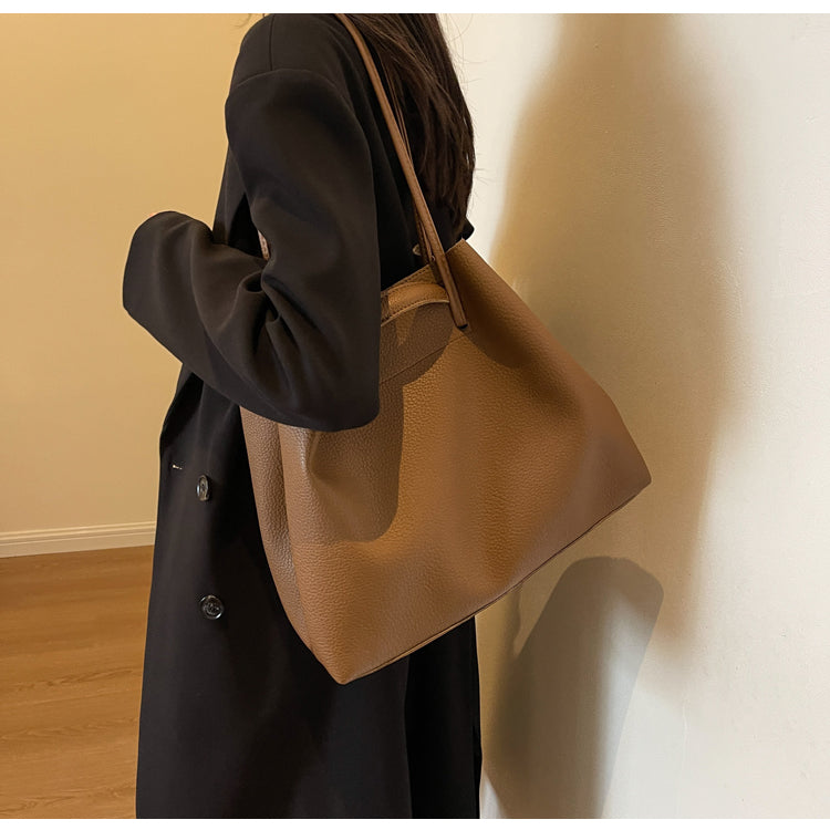 Sac à main polyvalent de grande capacité, sac à bandoulière, sac fourre-tout pour les déplacements ED0348