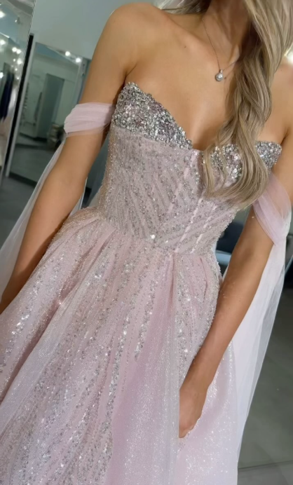 Superbe robe de soirée longue en satin fuchsia, style sirène, sans bretelles, ED02613