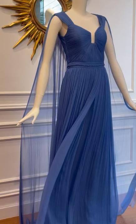 Superbe robe de soirée longue en satin fuchsia, style sirène, sans bretelles, ED02613