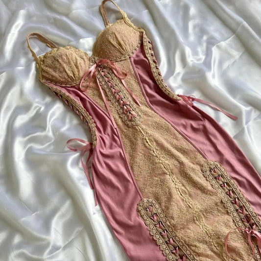 Superbe robe de soirée longue en satin fuchsia, style sirène, sans bretelles, ED02613