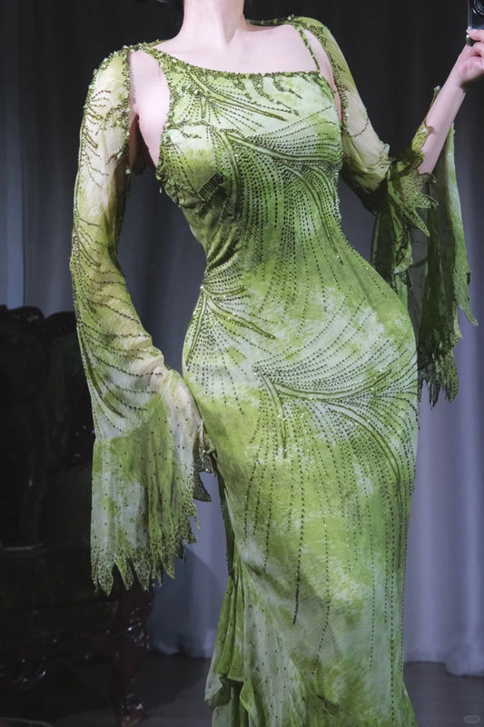 Wunderschönes dunkelolivgrünes herzförmiger Ausschnitt A-Linie Satin Tüll Kurzes Ballkleid Homecoming-Kleid ED02575