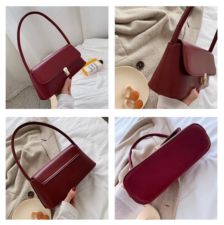 Sac baguette rétro français à bandoulière ED0378