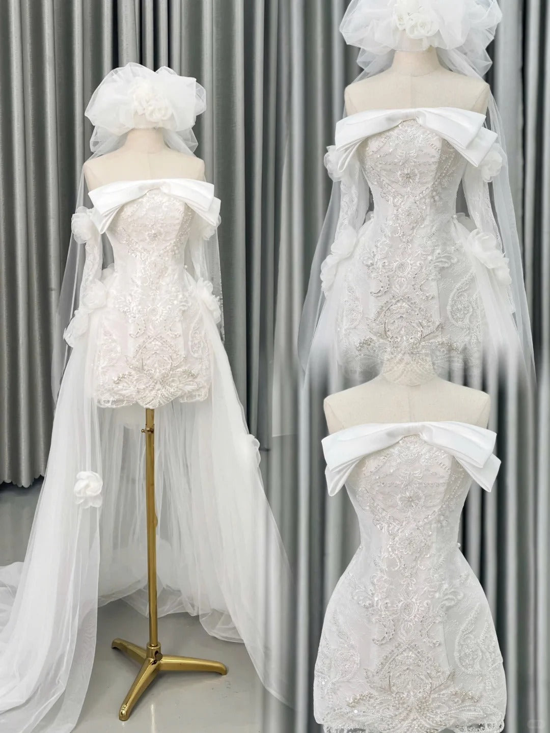 Wunderschönes dunkelolivgrünes herzförmiger Ausschnitt A-Linie Satin Tüll Kurzes Ballkleid Homecoming-Kleid ED02575