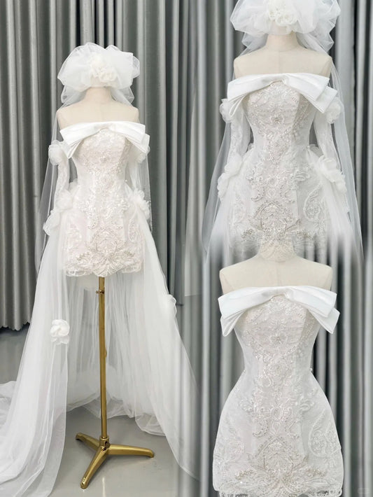 Wunderschönes dunkelolivgrünes herzförmiger Ausschnitt A-Linie Satin Tüll Kurzes Ballkleid Homecoming-Kleid ED02575